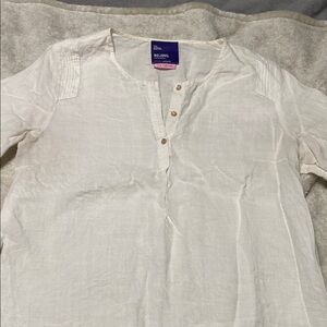 White Linen Shirt